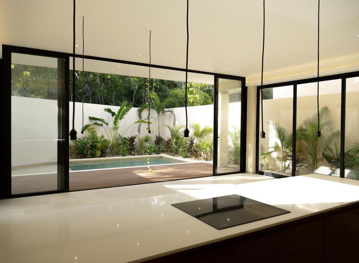 Design House in Tulum: 3 Bedrooms at Kira Downtown, Near the Beach.