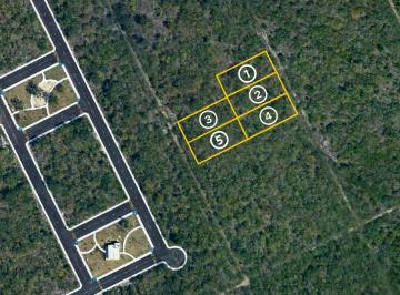 Terreno / Lote · 4737m² · 5 Lotes en Gran Pakal Norte, Zona Sierra Papacal