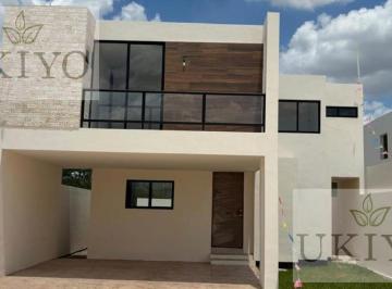 Casa · 164m² · 3 Recámaras · 2 Estacionamientos · Venta de Casa de 3 Recámaras en Merida, Yucatan - Morera Rs Lote 8 1 Planta