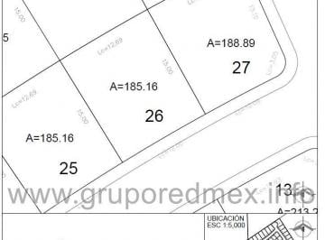 Terreno / Lote , Querétaro · Lote 26, Fraccionamiento La Vista Residencial, Condominio Magdala