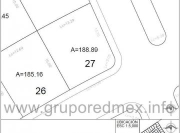 Terreno / Lote , Querétaro · Lote 27, Fraccionamiento La Vista Residencial, Condominio Magdala