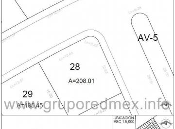 Terreno / Lote , Querétaro · Lote 28, Fraccionamiento La Vista Residencial, Condominio Magdala