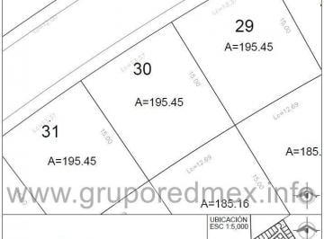 Terreno / Lote , Querétaro · Lote 30, Fraccionamiento La Vista Residencial, Condominio Magdala