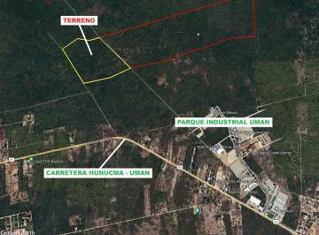 Terreno / Lote · 187000m² · Terreno Industrial en Umán 18.7 Ha Atrás del Parque Industrial