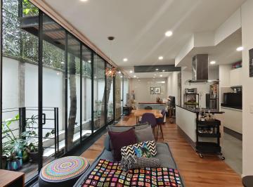 Departamento de 1 habitación, Cuauhtémoc · Loft con Árboles Privados - (Sin Muebles)