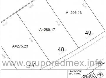 Terreno / Lote , Querétaro · Lote 48, Fraccionamiento La Vista Residencial, Condominio Magdala