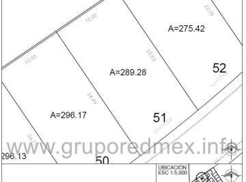 Terreno / Lote , Querétaro · Lote 51, Fraccionamiento La Vista Residencial, Condominio Magdala