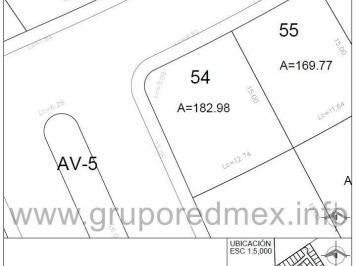 Terreno / Lote , Querétaro · Lote 54, Fraccionamiento La Vista Residencial, Condominio Magdala