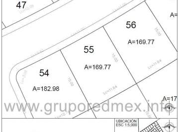 Terreno / Lote , Querétaro · Lote 55, Fraccionamiento La Vista Residencial, Condominio Magdala