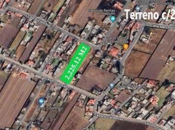 Terreno / Lote · 2209m² · Terreno en Venta con 2 Frentes Zona: San Mateo Otzacatipan, Toluca