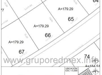 Terreno / Lote , Querétaro · Lote 66, Fraccionamiento La Vista Residencial, Condominio Magdala