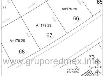Terreno / Lote , Querétaro · Lote 67, Fraccionamiento La Vista Residencial, Condominio Magdala