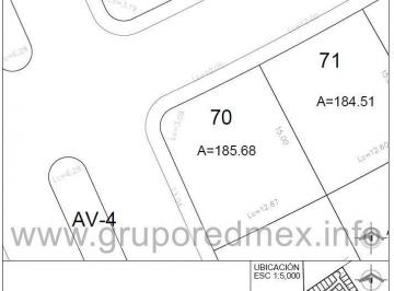 Terreno / Lote , Querétaro · Lote 70, Fraccionamiento La Vista Residencial, Condominio Magdala