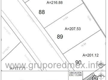 Terreno / Lote , Querétaro · Lote 89, Fraccionamiento La Vista Residencial, Condominio Magdala