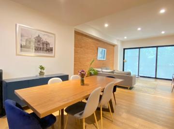 Departamento de 3 habitaciones, Cuauhtémoc · Departamento Amueblado en Renta Roma Norte/ Exterior/ Alberca
