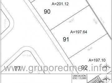 Terreno / Lote , Querétaro · Lote 91, Fraccionamiento La Vista Residencial, Condominio Magdala