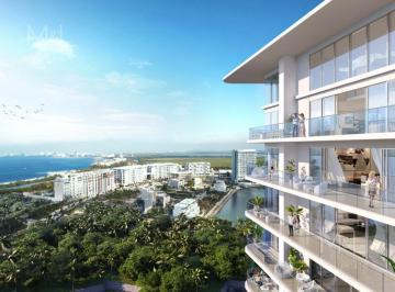 Departamento · 195m² · 2 Recámaras · 2 Estacionamientos · Departamento en Venta Puerto Cancún, Sls Bahía Beach Residences 2 Recámaras