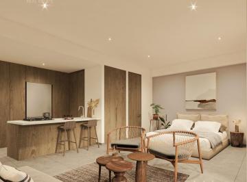 Departamento · 55m² · 1 Recámara · 1 Estacionamiento · Departamento Tipo Loft en Venta 1 Recámara 55 m², Okun Living en Cancún