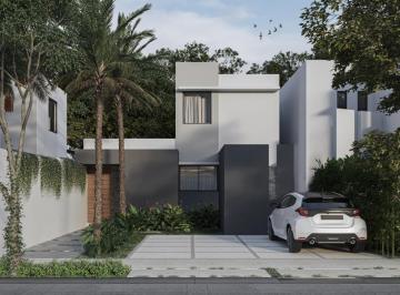 Fachada Principal · Casa en Venta con Recámara en Planta Baja en Ciudad Caucel, Mérida