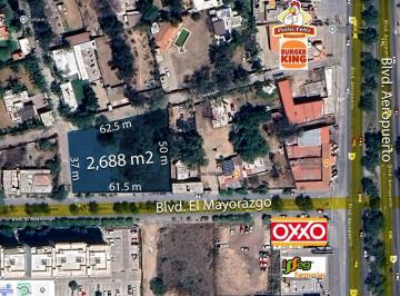Terreno / Lote · 2688m² · Terreno en Renta Blvd. El Mayorazgo León Guanajuato 2,668 m²