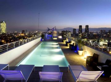 Alberca · Depto en Skyview Polanco, Estacionamiento, Jardín. Alberca, Gym y Spa