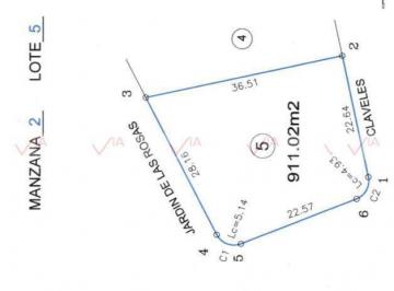 Terreno / Lote · 911m² · 1 Recámara · 1 Estacionamiento · Terreno / Lote en Venta en San Lorenzo