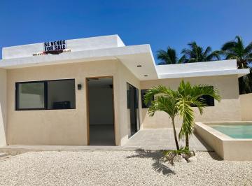 Casa de 1 habitación, Progreso · Casa Nueva en Chuburna Puerto a 3 Cuadras del Mar – 2 Recam. y 2 Baños
