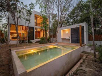 Casa · 375m² · 3 Recámaras · 2 Estacionamientos · Se Vende Casa a Estrenar en Tulum Country Club