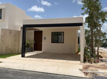 Casa en condominio · 138m² · 3 Recámaras · 2 Estacionamientos · Casas en Venta en Conkal, Al Norte de Mérida