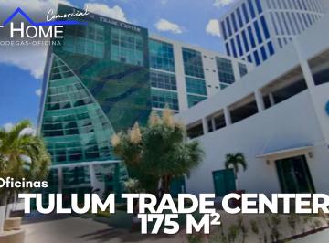 Oficina · 175m² · 2 Estacionamientos · Se Renta Oficina PH en Corporativo Tulum Trade Center, Cancún