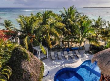 Casa · 1070m² · 6 Recámaras · Increíble Casa Frente Al Mar en Venta en Akumal
