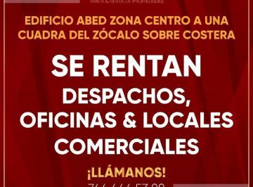 Oficina · Oficina y Locales en Renta Zocalo Acapulco