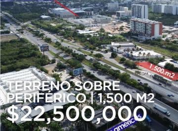 Terreno comercial · 1500m² · Terreno en Venta Sobre Periférico con 90 m² de Frente. Mérida Yucatán. - (4)
