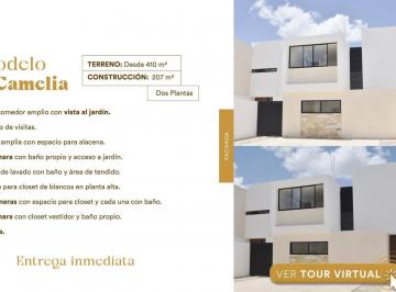 Casa · 207m² · 4 Recámaras · Casa en Fraccionameinto Privado Al Norte de Merida