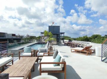 Departamento · 98m² · 1 Recámara · 1 Estacionamiento · Departamento de Una Recámara, Doble Altura en Venta, Excelente Ubicación en Tulúm
