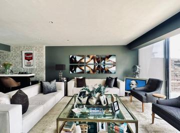 Departamento de 3 habitaciones, Cuajimalpa de Morelos · Espectacular Garden House en El Club Residencial Bosques