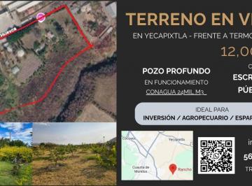 Rancho · 100m² · Amplio Terreno Frente a Termo Cfe Morelos
