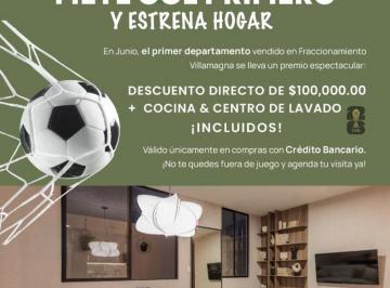 Departamento de 2 habitaciones, Ramos Arizpe · Departamentos en Villa Magna, Ramos Arizpe, Incluye Cocina