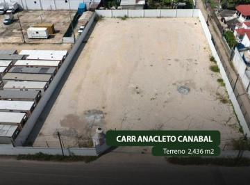 Terreno / Lote , Villahermosa · Terreno en Venta Sup. 2,436 m², Carr. Anacleto Canabal F - 654