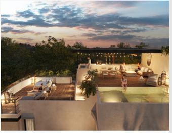 Departamento de 1 habitación, Tulum · Departamentos en Tulum Inspirados en El Feng Shui!