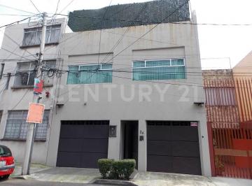Casa · 302m² · 4 Recámaras · 2 Estacionamientos · Casa en Venta en Narvarte Poniente, Benito Juárez Cdmx