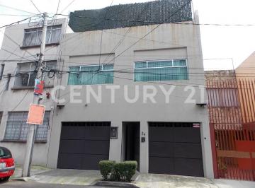 Casa · 302m² · 4 Recámaras · 2 Estacionamientos · Casa en Venta en Narvarte Poniente, Benito Juárez Cdmx