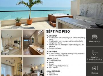 Departamento · 3 Recámaras · 2 Estacionamientos · Penthouse en Venta en Torre Capri, Velamar, Tamps.
