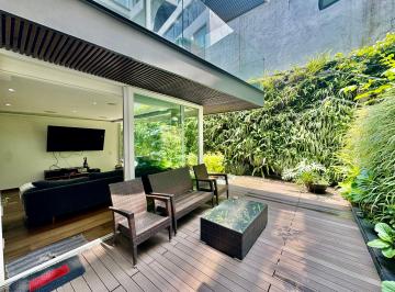 Departamento de 3 habitaciones, Miguel Hidalgo · Departamento / Garden House Amueblado en Renta en Galileo, Polanco | 315 m² con Terraza