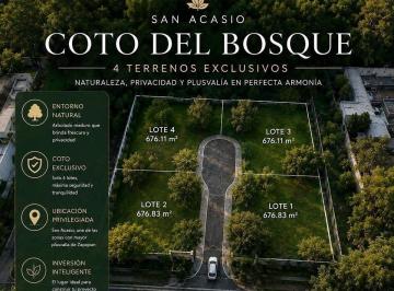 Terreno / Lote , Zapopan · 4 Terrenos Exclusivos en Hacienda San Acasio, Coto del Bosque Residencial