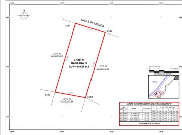 Terreno / Lote · 349m² · Terreno en Venta en Campeche en Club Nautico