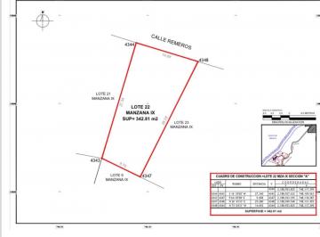 Terreno / Lote · 342m² · Terreno en Venta en Campeche en Club Nautico