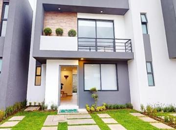 Casa · 129m² · 3 Recámaras · 2 Estacionamientos · Casas Nuevas en Venta en San Mateo Atenco | Residencial Esmeralda | Mod Prata