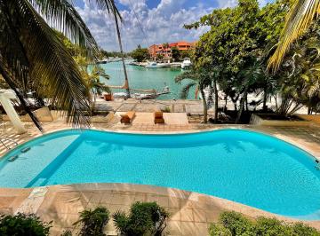 Vista de la terraza principal · Departamento Gb202 Planta Baja Puerto Aventuras