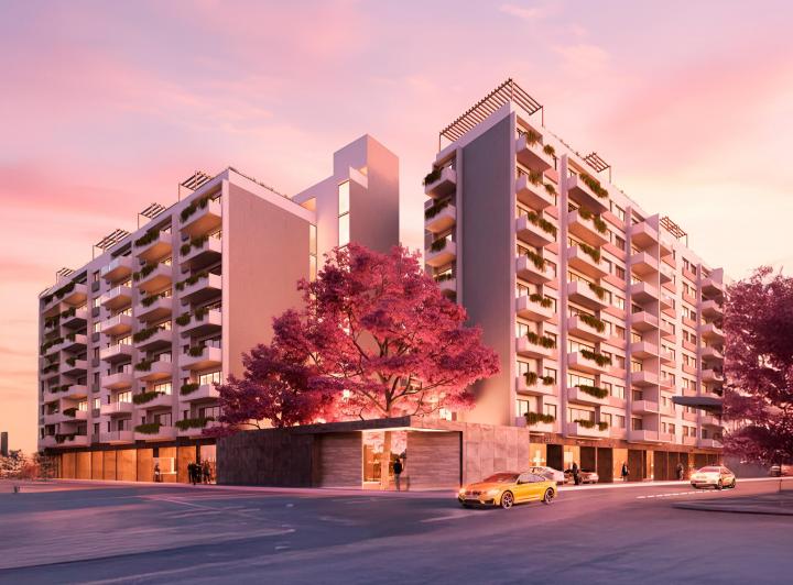 Desarrollo vertical , Puebla · Stacia Zur Towers